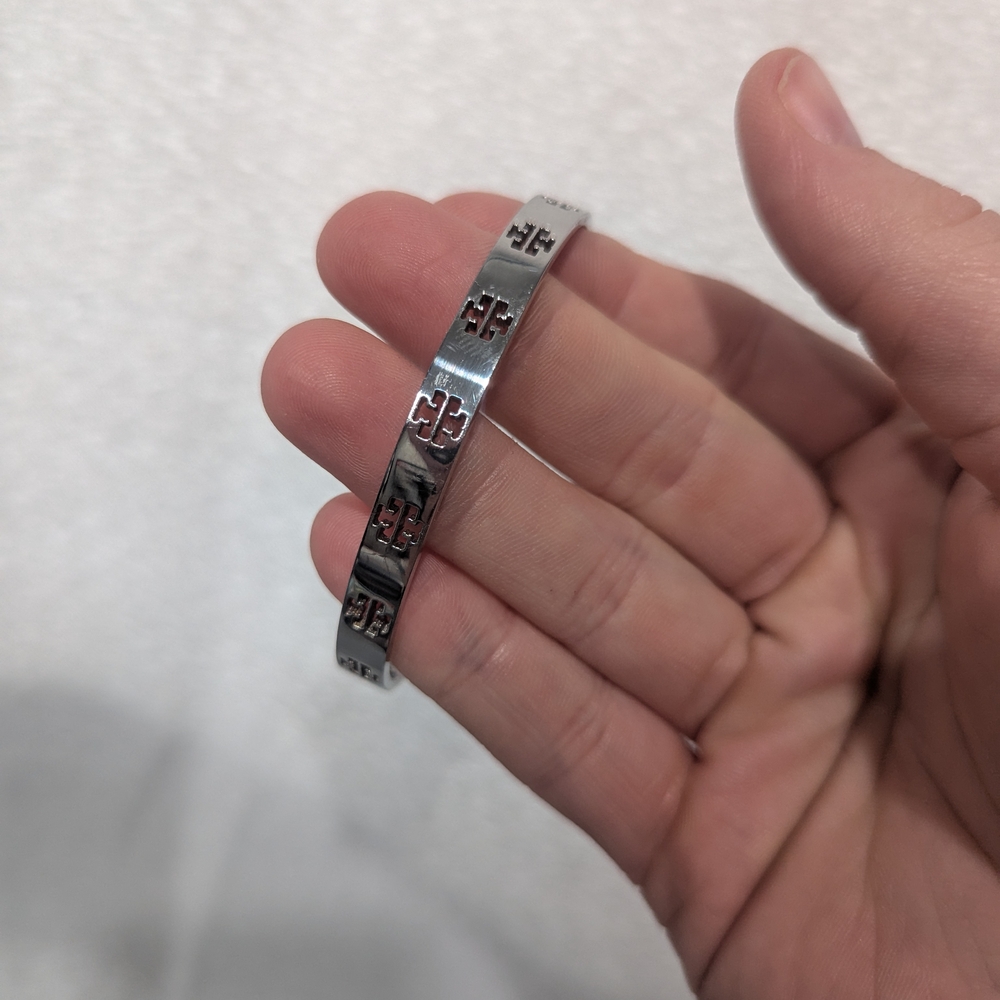 Silver Tory Burch Bracelet